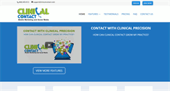 Desktop Screenshot of clinicalcontact.com